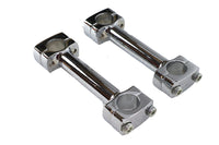 HARLEY 5 inch Dog Bone Riser Set Chrome Fits 0-  Custom, application