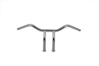 HARLEY 8 inch Riser Handlebar without Indents fits 1974-1981 FL,  1974-1981 FX,  1974-1981 XL,