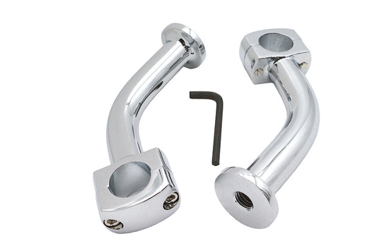 HARLEY 2 inch Pullback Riser Set Fits 0-  Custom, application