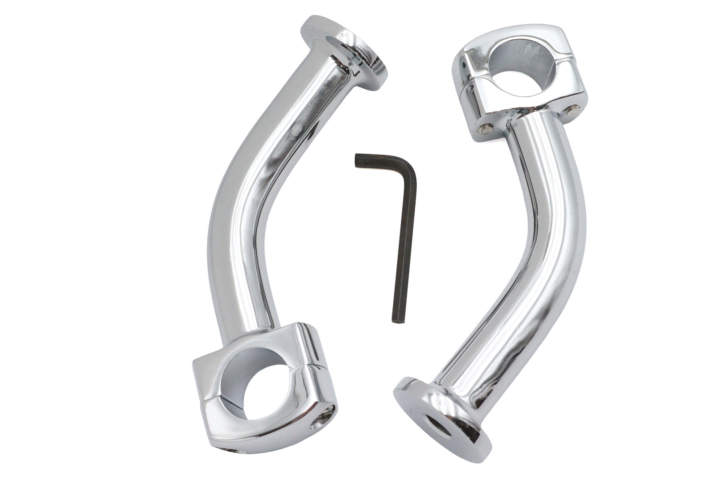 HARLEY 2 inch Pullback Riser Set Fits 0-  Custom, application