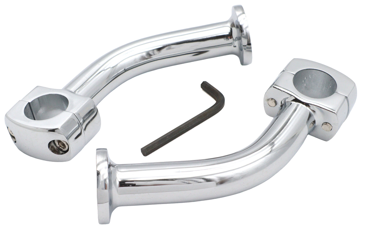 HARLEY 2 inch Pullback Riser Set Fits 0-  Custom, application