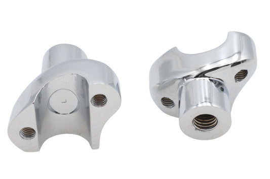 HARLEY 1-7/8 inch Riser Stem Set Chrome Fits 1986-UP FLST,