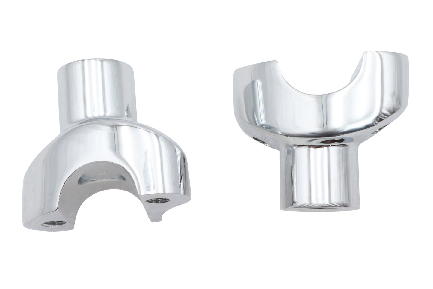 HARLEY 1-7/8 inch Riser Stem Set Chrome Fits 1986-UP FLST,