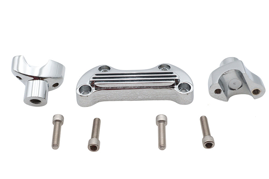 HARLEY 1-7/8 inch Riser Kit Chrome Fits 1986-UP FLST,