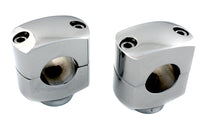 HARLEY 1-1/2 inch Short Riser Set Chrome Fits 0-  Custom, application