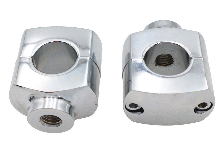 HARLEY 1-1/2 inch Short Riser Set Chrome Fits 0-  Custom, application