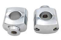 HARLEY 1-1/2 inch Short Riser Set Chrome Fits 0-  Custom, application