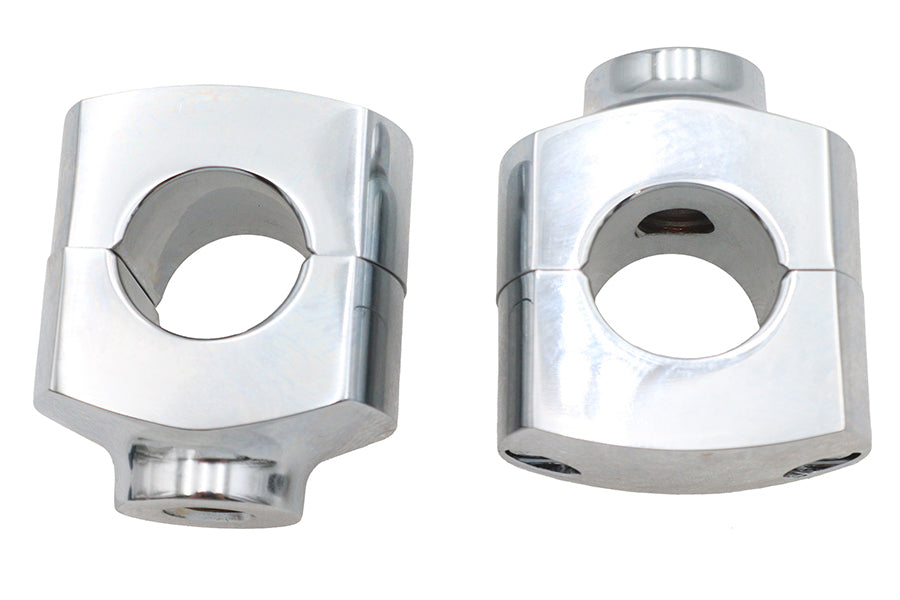 HARLEY 1-1/2 inch Short Riser Set Chrome Fits 0-  Custom, application