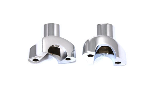 HARLEY 1.7 inch Buffalo Riser Set Chrome fits 0-  Custom, application