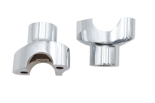 HARLEY 1.7 inch Buffalo Riser Set Chrome Fits 0-  Custom, application
