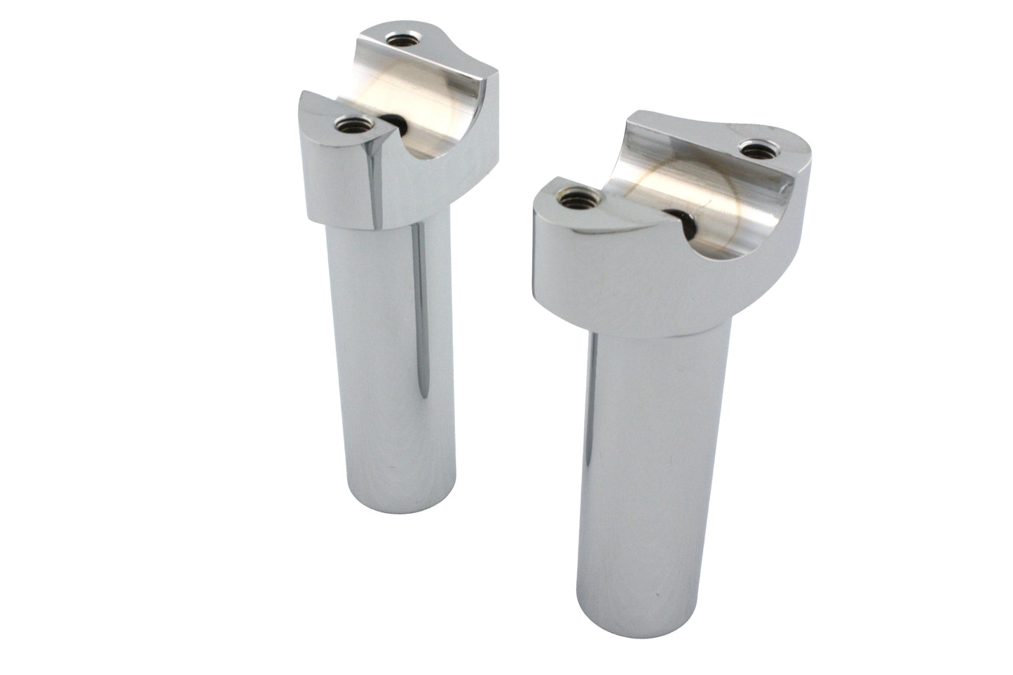 HARLEY 4-1/2 inch Buffalo Riser Set Chrome Fits 0-  Custom, application
