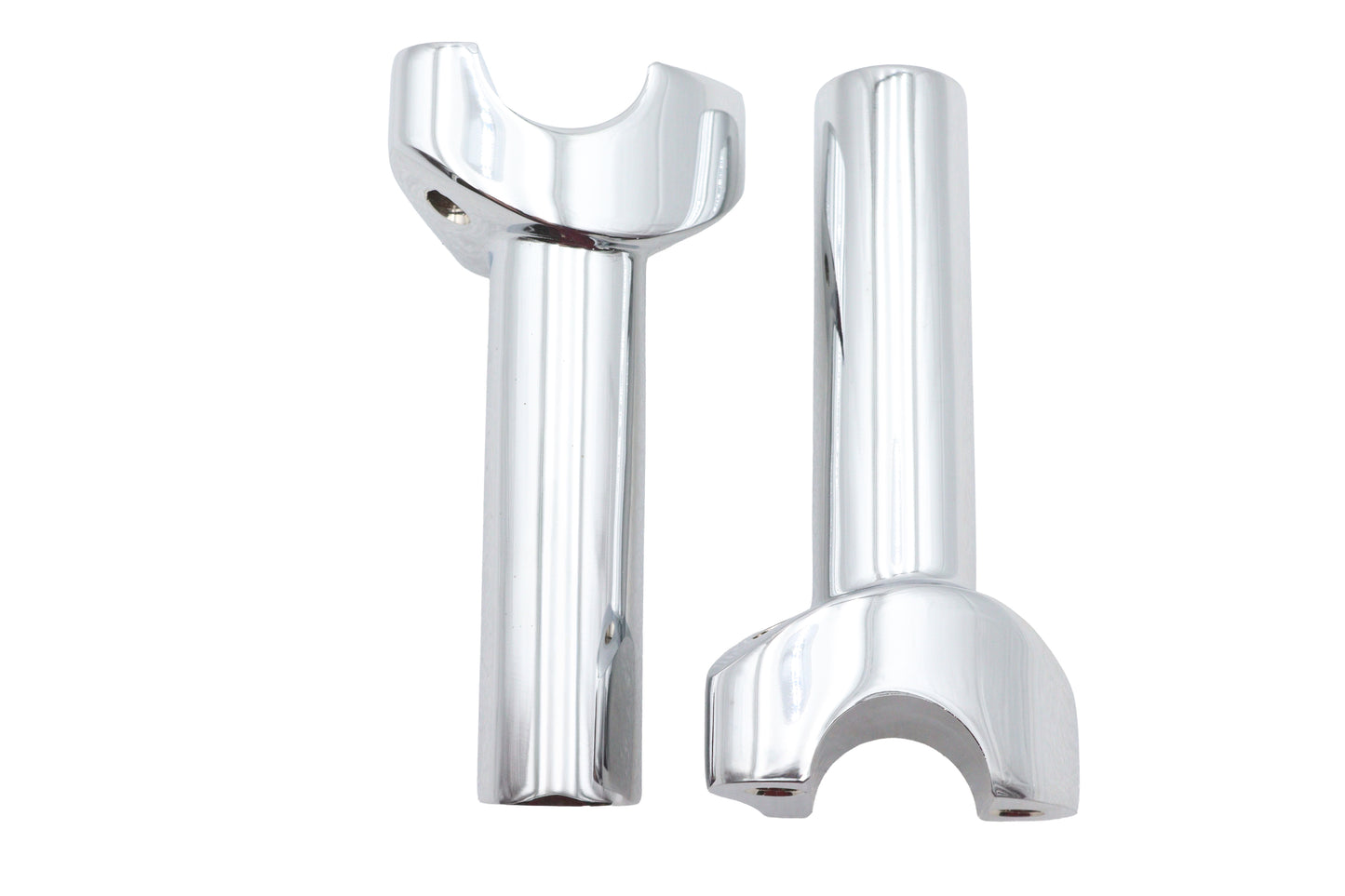 HARLEY 4-1/2 inch Buffalo Riser Set Chrome Fits 0-  Custom, application