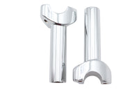 HARLEY 4-1/2 inch Buffalo Riser Set Chrome Fits 0-  Custom, application