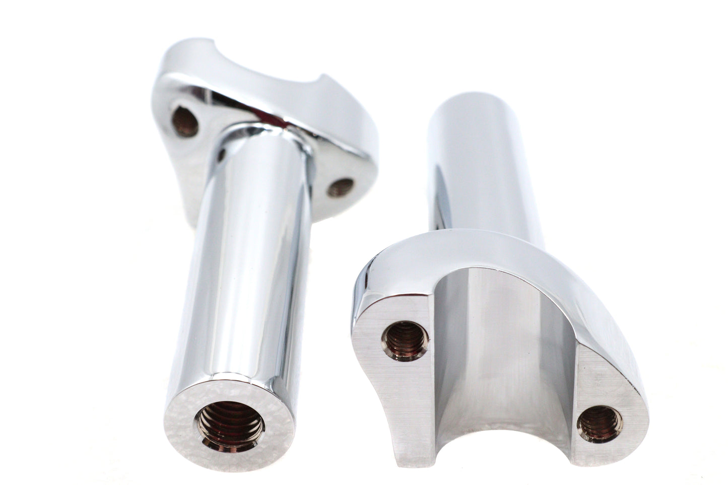HARLEY 4-1/2 inch Buffalo Riser Set Chrome Fits 0-  Custom, application