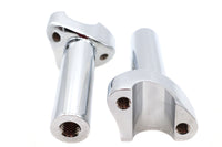 HARLEY 4-1/2 inch Buffalo Riser Set Chrome Fits 0-  Custom, application