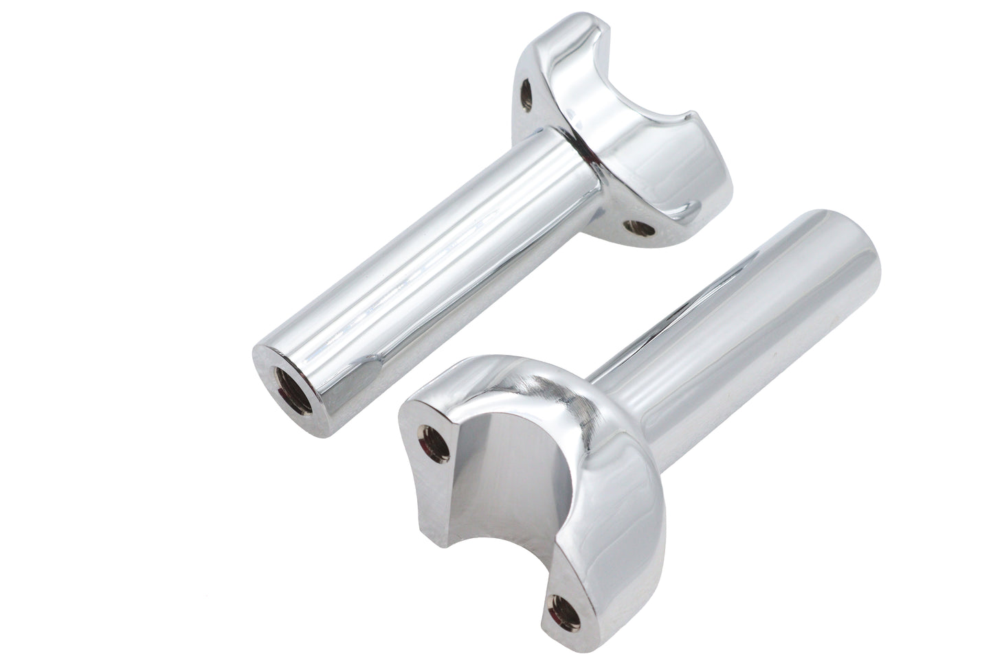 HARLEY 4-1/2 inch Buffalo Riser Set Chrome Fits 0-  Custom, application