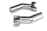 HARLEY 1 inch Pullback Riser Set Chrome Fits 0-  Custom, application