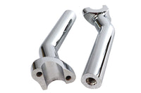 HARLEY 6-1/2 inch Buffalo Riser Set Chrome Fits 0-  Custom, application