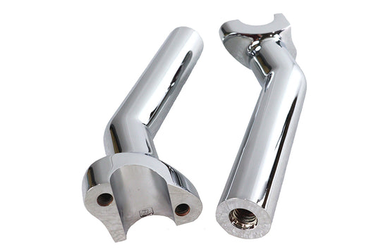 HARLEY 6-1/2 inch Buffalo Riser Set Chrome Fits 0-  Custom, application