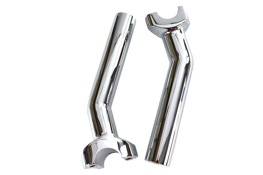 HARLEY 6-1/2 inch Buffalo Riser Set Chrome Fits 0-  Custom, application