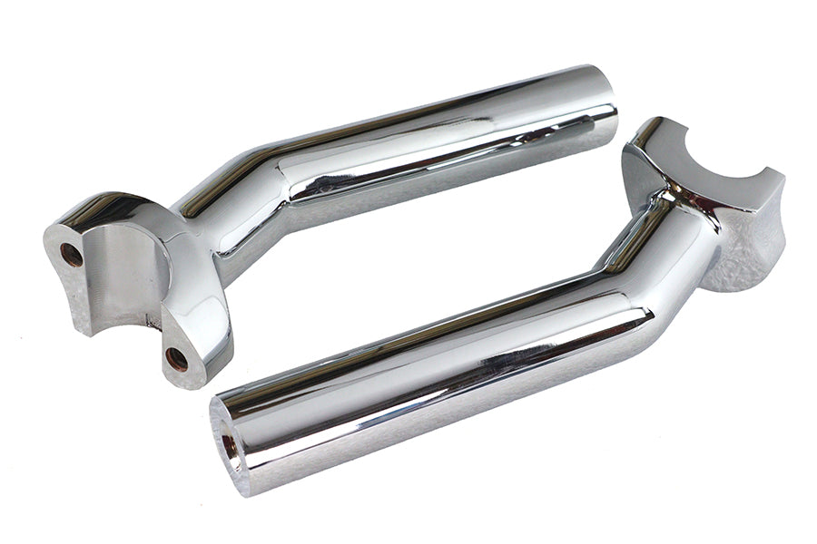 HARLEY 6-1/2 inch Buffalo Riser Set Chrome Fits 0-  Custom, application