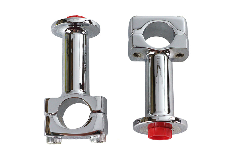HARLEY 3 inch Post Riser Set Chrome Fits 0-  Custom, application