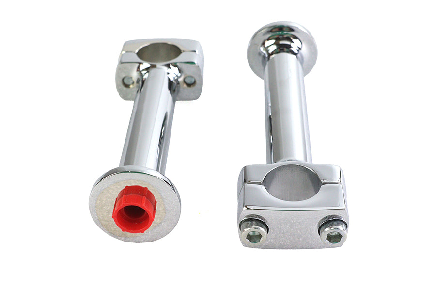HARLEY 5 inch Post Riser Set Chrome Fits 0-  Custom, application