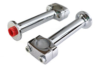 HARLEY 5 inch Post Riser Set Chrome Fits 0-  Custom, application