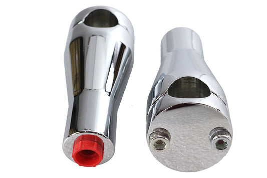 HARLEY 4 inch Glide Riser Set Chrome Fits 0-  Custom, application