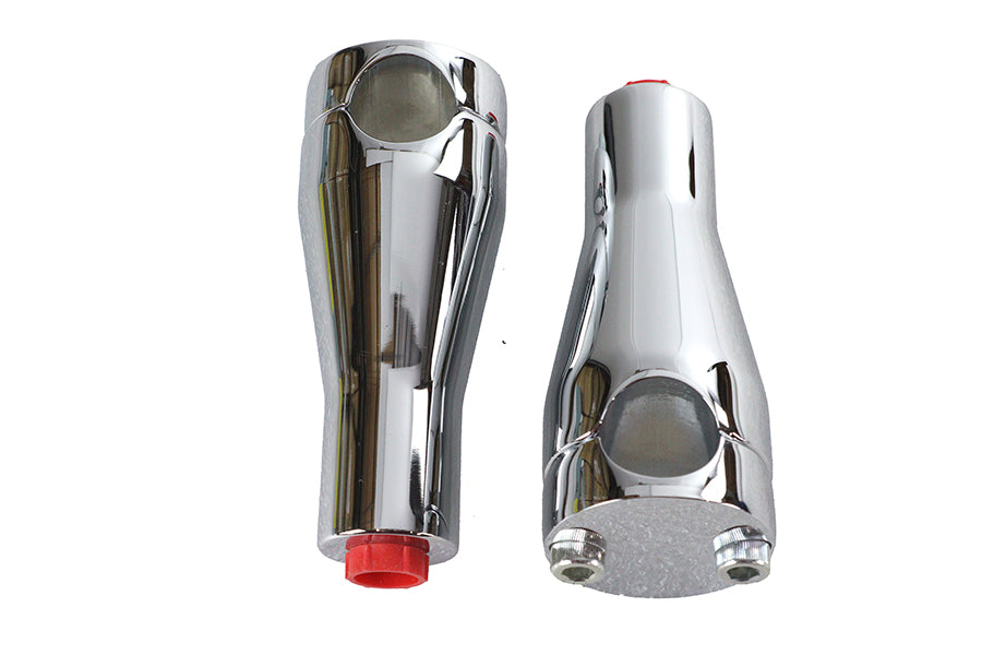 HARLEY 4 inch Glide Riser Set Chrome Fits 0-  Custom, application