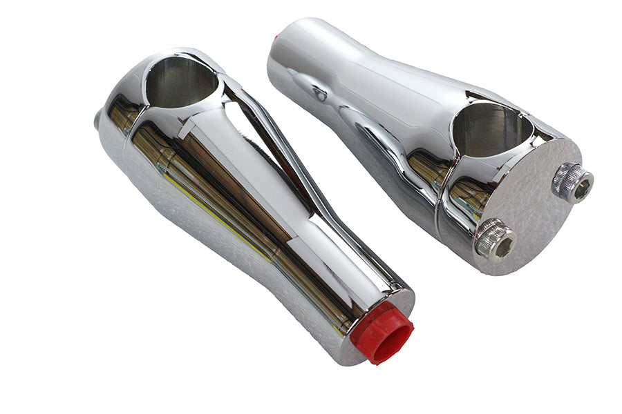 HARLEY 4 inch Glide Riser Set Chrome Fits 0-  Custom, application