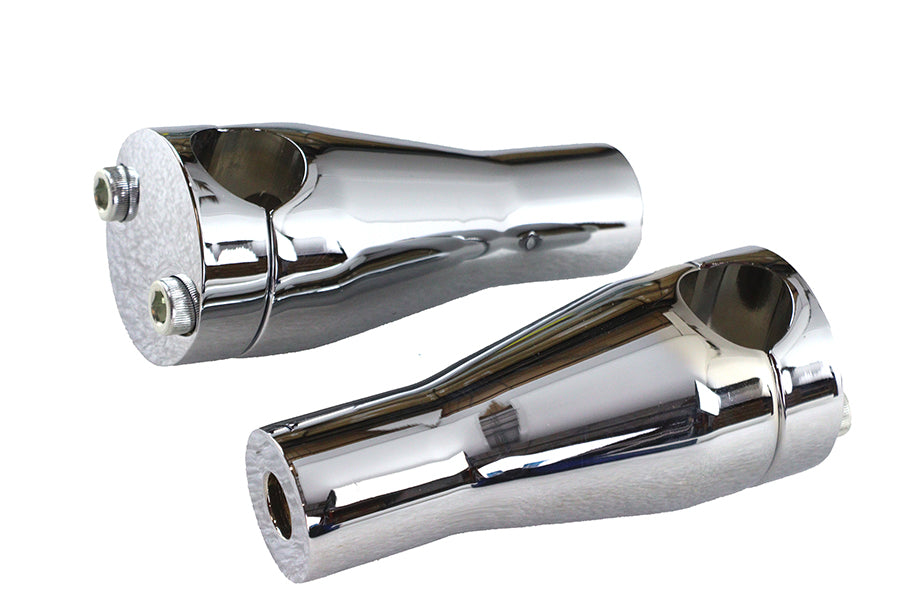 HARLEY 4 inch Glide Riser Set Chrome Fits 0-  Custom, application