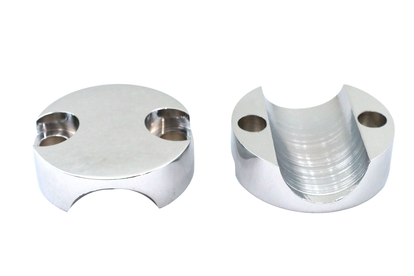 HARLEY Chrome Riser Cap Set Fits 0-  Custom, application
