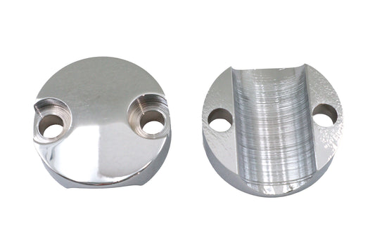 HARLEY Chrome Riser Cap Set Fits 0-  Custom, application