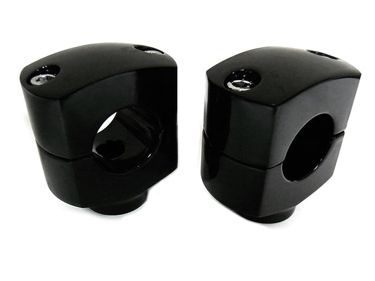 HARLEY 1-1/2 inch Short Riser Set Black fits 0-  Custom, application