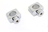 HARLEY 1-1/4 inch Shorty Riser Set Chrome fits 0-  Custom, application for 1-1/4 handlebars only