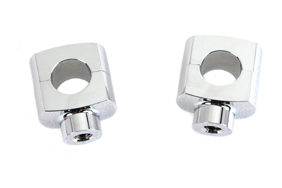 HARLEY 1-1/2 inch Short Riser Set Chrome Fits 0-  Custom, application