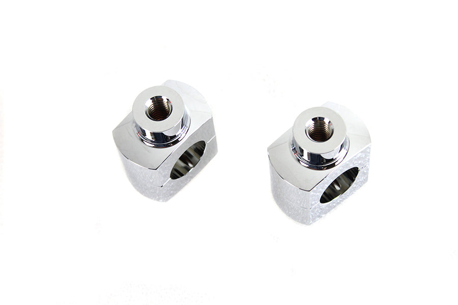 HARLEY 1-1/2 inch Short Riser Set Chrome Fits 0-  Custom, application