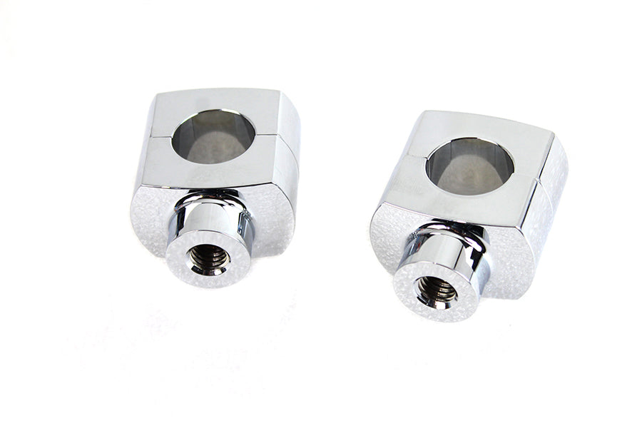 HARLEY 1-1/2 inch Short Riser Set Chrome Fits 0-  Custom, application