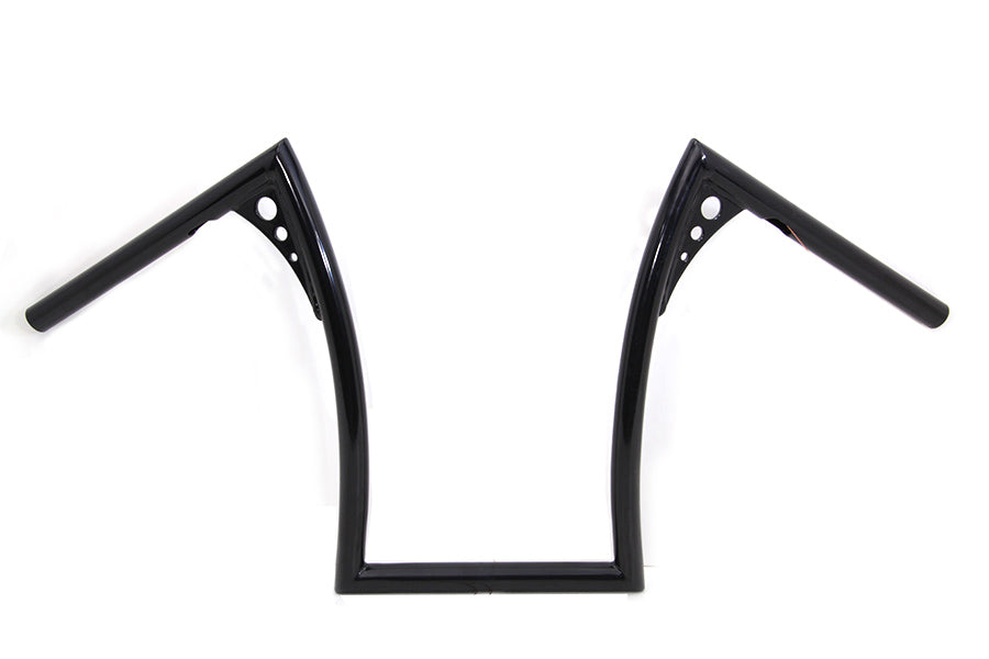 HARLEY Z-Bar Handlebar With Indents fits 1982-1984 FL,  1982-1984 FX,  1982-UP XL,  1986-2017 FLST,