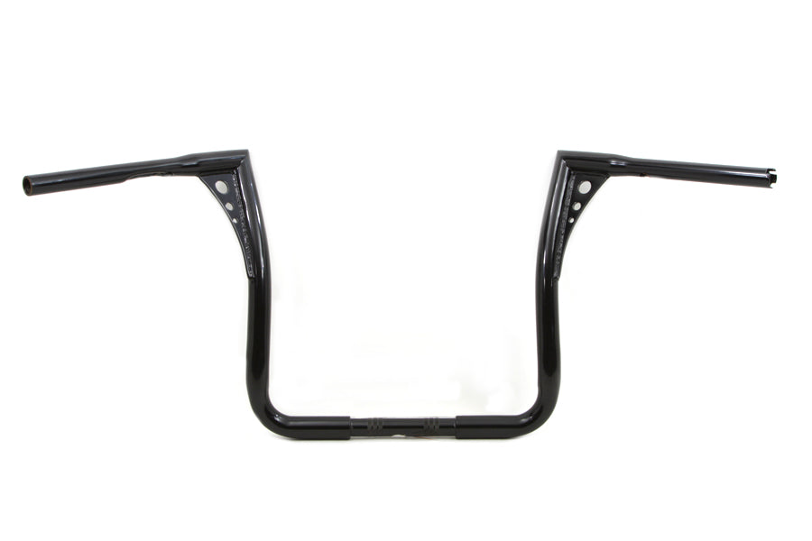 HARLEY 15 inch Z-Bar Handlebar With Indents fits 1982-2013 FLT,