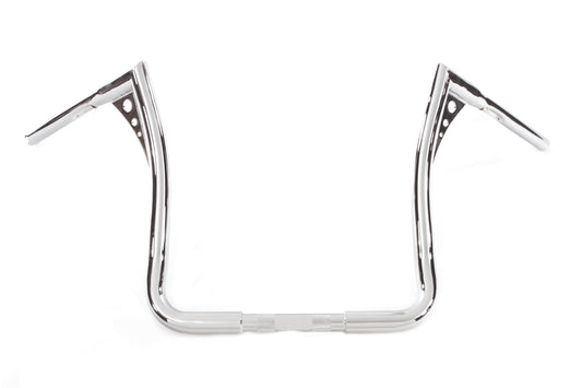 HARLEY 15 inch Z-Bar Handlebar Chrome fits 2008-2013 FLT,  2008-2013 FLHT,  2008-2013 FLHTC,  2008-2013 FLHTX,