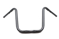 HARLEY 16 Zoll Fat Ape Lenker mit Kerben Schwarz Passend für 2012-2016 FLD, 2006-2017 FXDB, 2008-201