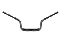 12 inch Mini Ape Hanger Handlebar with Indents Black