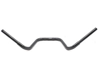 12 inch Mini Ape Hanger Handlebar with Indents Black