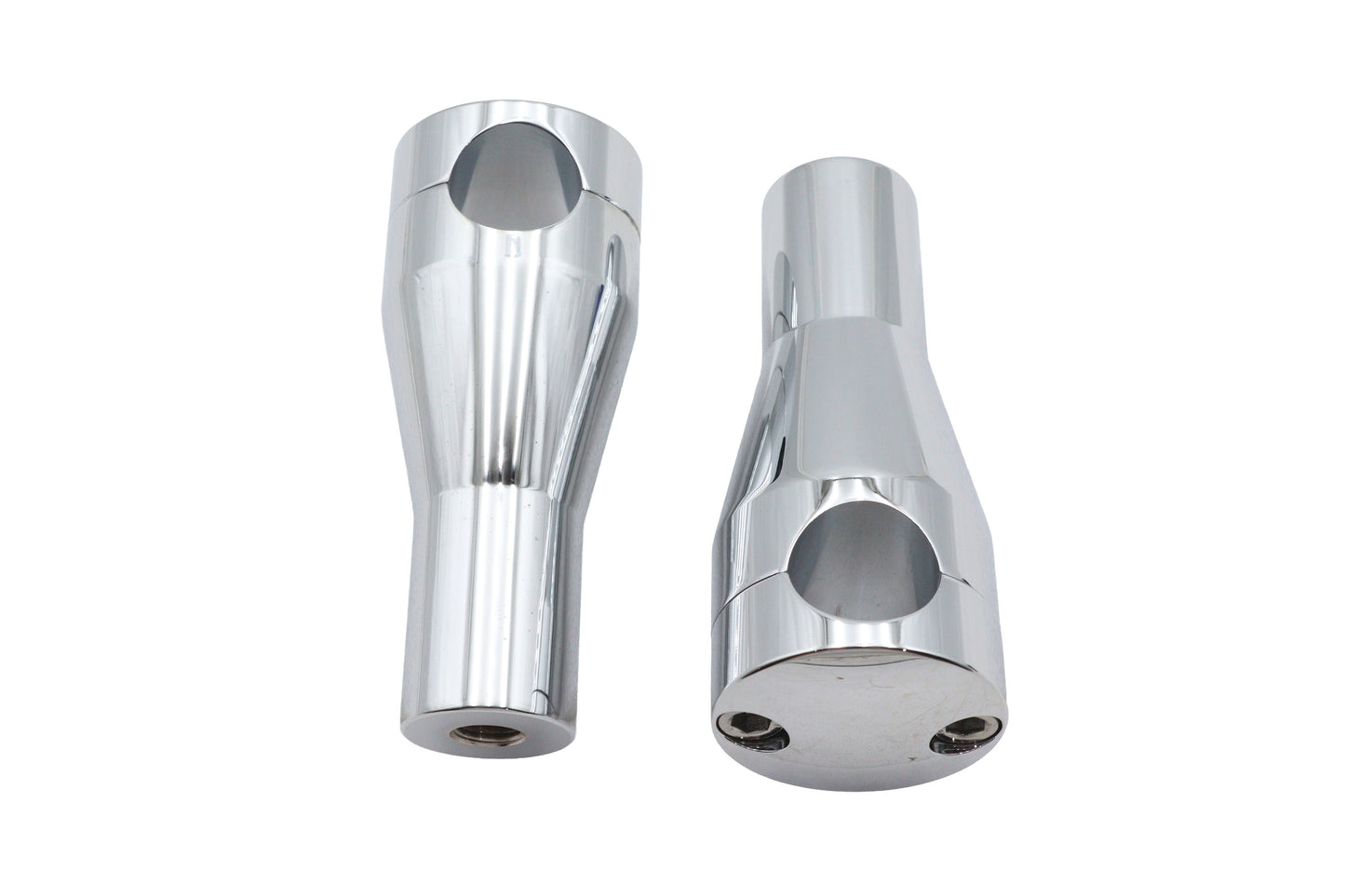 HARLEY 4 inch Round Glide Riser Set Chrome Fits 0-  Custom, application