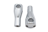 HARLEY 4 inch Round Glide Riser Set Chrome Fits 0-  Custom, application