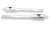 HARLEY 10 inch Hollow Point Straight Riser Set Fits 0-  Custom, application for 1 handlebars"