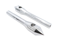 HARLEY 10 inch Hollow Point Straight Riser Set Fits 0-  Custom, application for 1 handlebars"
