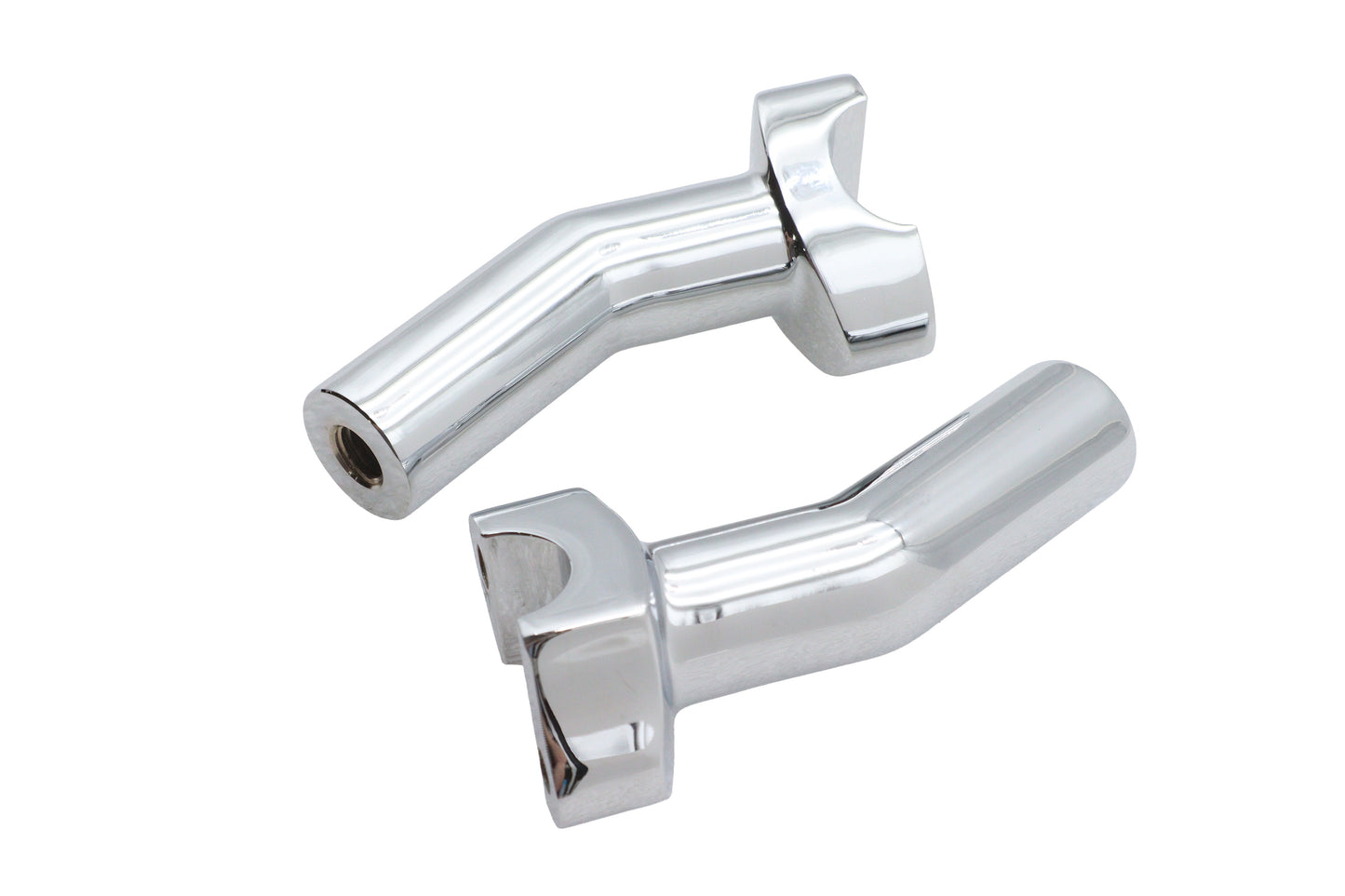 HARLEY 4-1/2 Zoll Pullback Riser Set Chrom Passend für 0- Custom, Anwendung